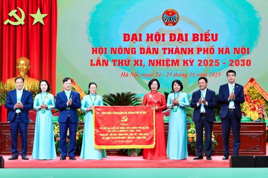 Đại hội đại biểu Hội Nông dân thành phố Hà Nội lần thứ XI, nhiệm kỳ 2025-2030: Phát huy vai trò nông dân số trong phát triển nông nghiệp sạch góp phần xây dựng Thủ đô văn minh, hiện đại