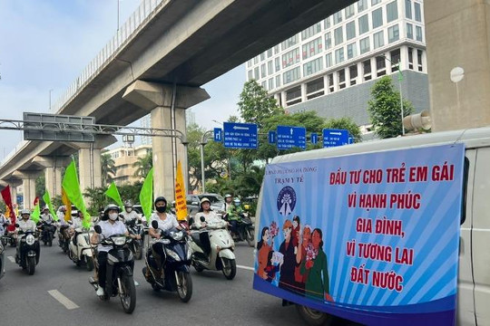 Phường Hà Đông nỗ lực giảm thiểu mất cân bằng giới tính khi sinh, chung tay vì bình đẳng giới
