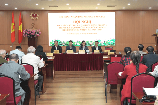 Xin ý kiến xây dựng Không gian đi bộ Cầu Giấy