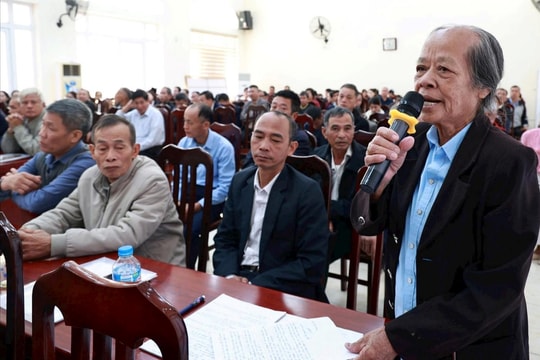 Nhân dân xã Ứng Thiên Kiến nghị nhiều vấn đề dân sinh bức xúc