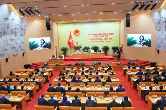 HĐND Hà Nội khai mạc kỳ họp cuối năm 2025, bàn các giải pháp phát triển Thủ đô năm 2026