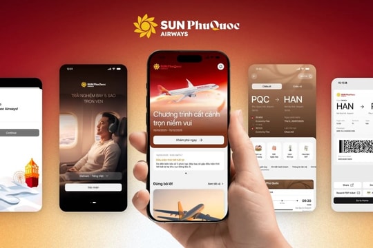 Ưu đãi 20% khi đặt vé máy bay trên ứng dụng Sun PhuQuoc Airways