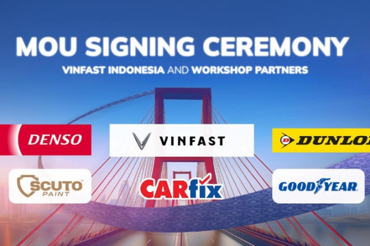 VinFast hợp tác với 5 đối tác, nâng cao dịch vụ hậu mãi