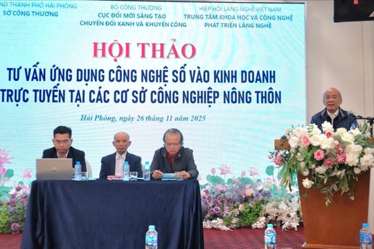 Thương mại điện tử cho cơ sở công nghiệp nông thôn: Gỡ điểm nghẽn nhận thức, hạ tầng và kỹ năng số