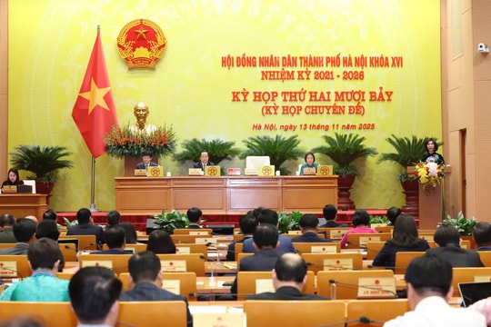 HĐND thành phố Hà Nội khai mạc kỳ họp thứ 28 - kỳ họp thường lệ cuối năm 2025