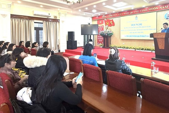 Công đoàn phường Văn Miếu - Quốc Tử Giám tuyên truyền, hướng dẫn thành lập Công đoàn cơ sở khối giáo dục mầm non ngoài công lập
