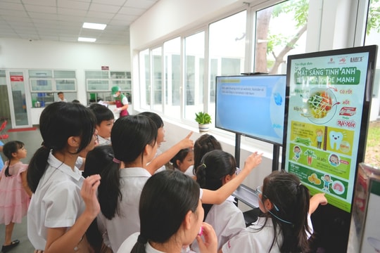 Cần thiết xây dựng sự yêu thích, thói quen chủ động ăn rau cho học sinh từ tiểu học