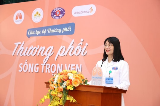 AstraZeneca và Quỹ Ngày mai tươi sáng tổ chức Chương trình sinh hoạt CLB “Thương phổi” cho gần 100 bệnh nhân