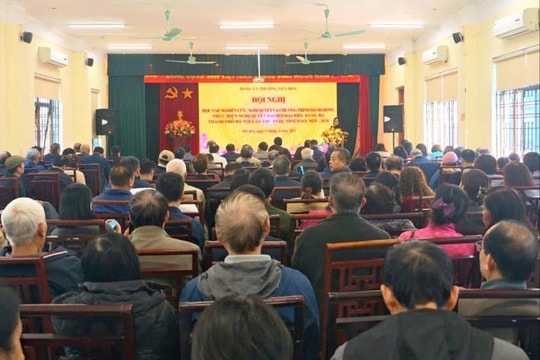 Yên Hòa triển khai Nghị quyết Đại hội XVIII, tạo chuyển biến ngay từ cơ sở