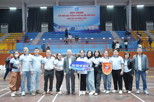 Hội khỏe Hội Nhà báo TP Hà Nội mở rộng năm 2025 Nơi rèn sức khỏe, luyện bản lĩnh cho các hội viên nhà báo
