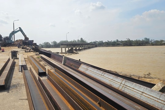 Đà Nẵng: Một tháng nữa cầu Bà Ngân sẽ đưa vào hoạt động tạm