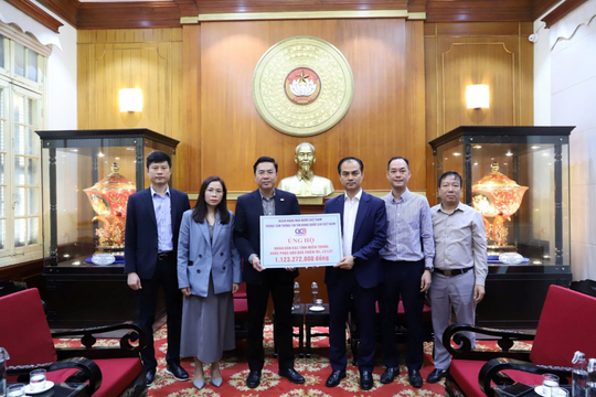 CIC ủng hộ hơn 1 tỷ đồng tới đồng bào vùng bão, lũ