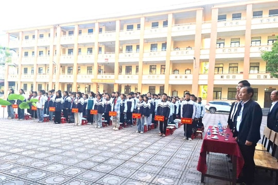 Xã Cổ Đô khai mạc kỳ thi chọn học sinh giỏi lớp 9