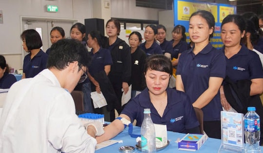 Nghệ An 2.000 đoàn viên, người lao động được khám bệnh miễn phí