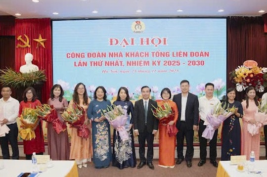 Tổ chức thành công Đại hội lần thứ I Công đoàn Nhà khách Tổng Liên đoàn