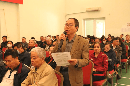 Phường Nghĩa Đô: lắng nghe, đối thoại, tháo gỡ vướng mắc từ cơ sở