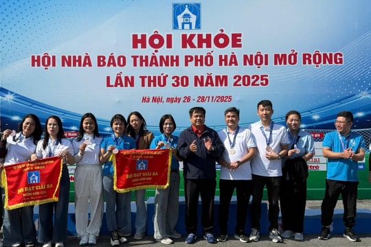 Ngày hội thể thao của người làm báo Hà Nội