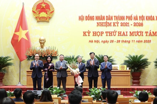 HĐND thành phố bầu đồng chí Vũ Đại Thắng giữ chức Chủ tịch UBND TP Hà Nội
