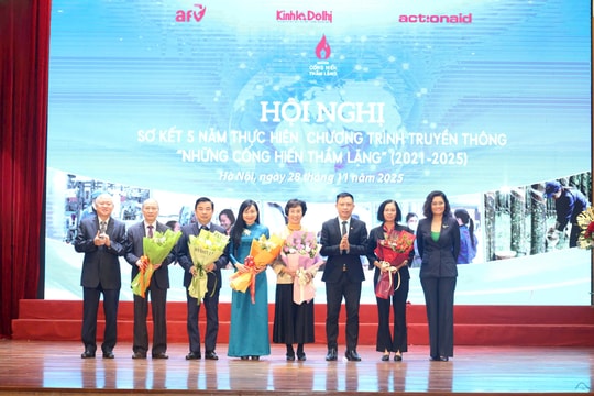 Sơ kết 5 năm “Những cống hiến thầm lặng”: Lan tỏa giá trị nhân ái, thúc đẩy an sinh xã hội