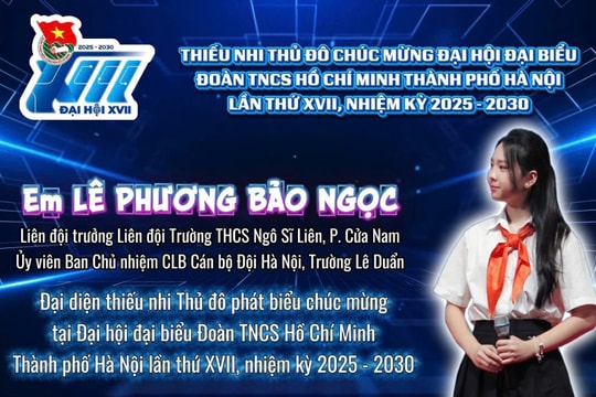 Cô bé “nói như gió” và ước mơ tỏa sáng từ Đại hội Đoàn