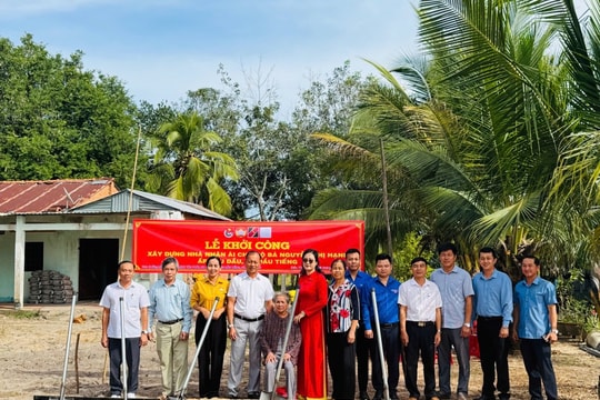 TP Hồ Chí Minh Chính quyền xã Dầu Tiếng chung tay xây dựng Nhà Nhân ái