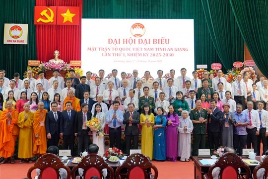 Đồng chí Trần Thị Thanh Hương giữ chức Chủ tịch MTTQ Việt Nam tỉnh An Giang