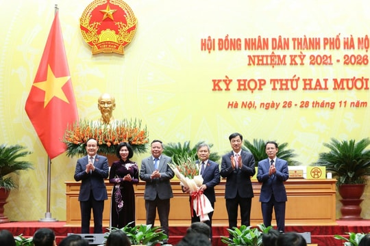 Đồng chí Vũ Đại Thắng giữ chức Chủ tịch UBND TP Hà Nội