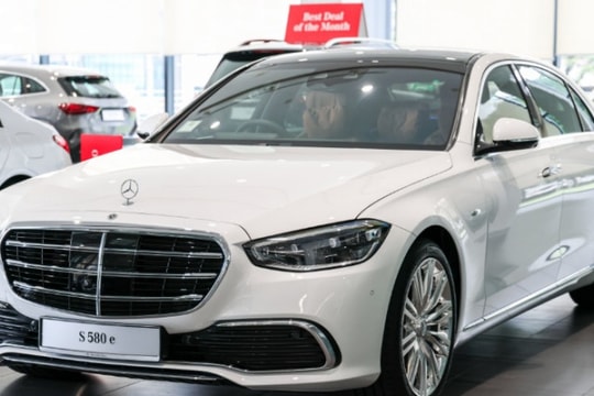 Mercedes-Benz S580e 2026 ra mắt ĐNA: Sedan hạng sang cao cấp, mạnh mẽ hơn