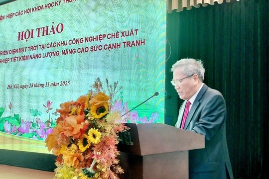 Phát triển điện mặt trời mái nhà trong khu công nghiệp, khu chế xuất: Gợi mở hướng đi xanh cho doanh nghiệp