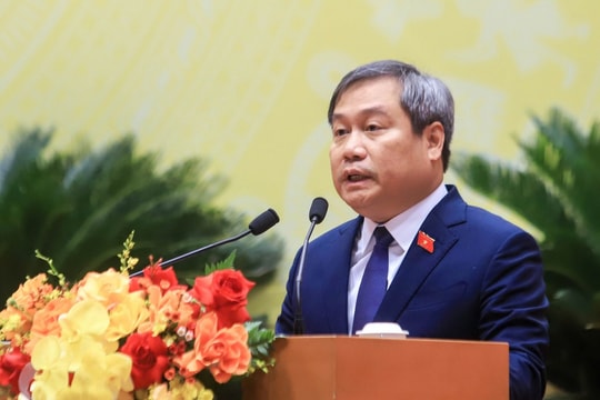 Tân Chủ tịch UBND thành phố Hà Nội Vũ Đại Thắng: Lấy mức sống và hạnh phúc của nhân dân làm tâm điểm của mọi quyết định