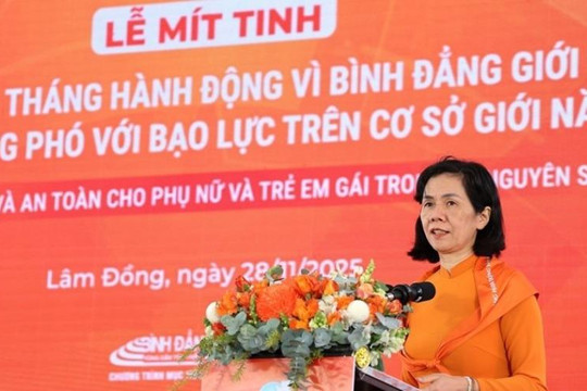 Thúc đẩy bình đẳng giới và đảm bảo an toàn cho phụ nữ và trẻ em gái trong kỷ nguyên số
