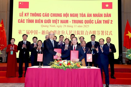 Hội nghị Tòa án Nhân dân các tỉnh biên giới Việt Nam - Trung Quốc: Thắt chặt hợp tác tư pháp, giữ vững an ninh biên giới