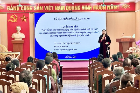 Đẩy mạnh công tác tuyên truyền, thực hiện bộ Quy tắc ứng xử tại cơ sở
