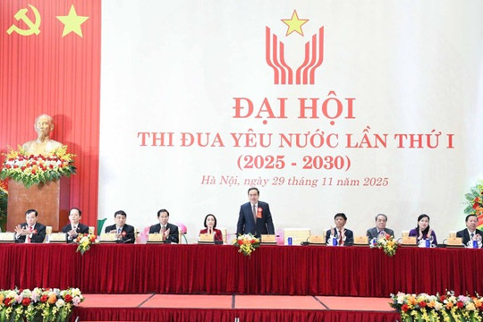 Khai mạc trọng thể Đại hội thi đua yêu nước Ủy ban Thường vụ Quốc hội lần thứ I