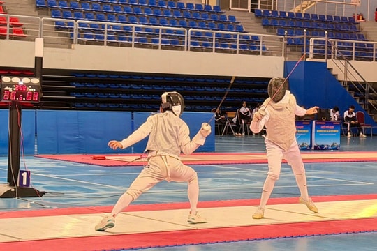 Đội tuyển đấu kiếm Việt Nam tập huấn tại Hàn Quốc chuẩn bị SEA Games 33