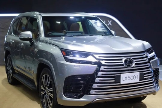 Lexus LX 500d ra mắt Đông Nam Á: Chỉ có động cơ diesel