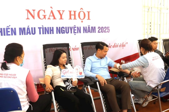 Phường Hoàng Mai: Lan tỏa tinh thần hiến máu tình nguyện