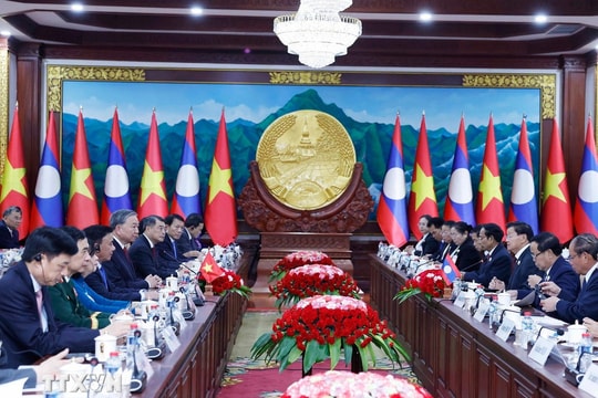 Tổng Bí thư Tô Lâm: Việt Nam luôn dành ưu tiên cao nhất cho mối quan hệ đoàn kết đặc biệt với Lào