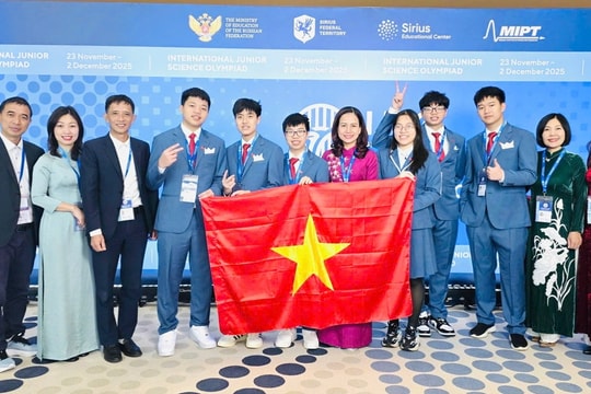 Học sinh Việt Nam giành 6 Huy chương tại Olympic Khoa học trẻ quốc tế