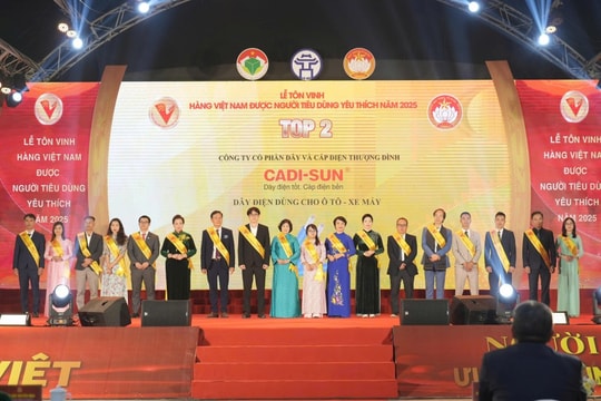 Gạo Hapro thượng hạng ST25 Vinh danh TOP 2 “Hàng Việt Nam được người tiêu dùng yêu thích” năm 2025