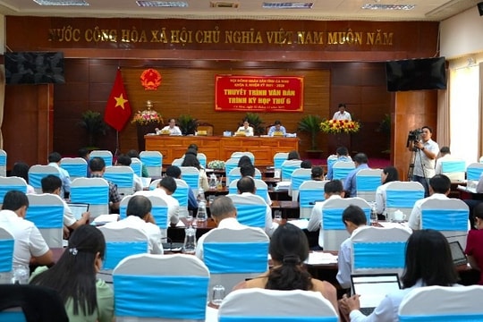 HĐND Cà Mau thảo luận hoàn thiện dự thảo nghị quyết trình kỳ họp