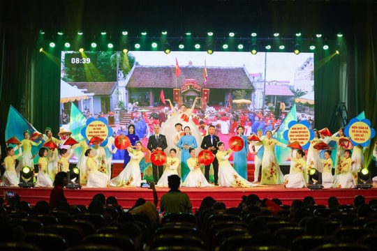 Liên hoan thôn, tổ dân phố văn hóa tiêu biểu thành phố Hà Nội năm 2025 Ngày hội lớn của cộng đồng dân cư Thủ đô
