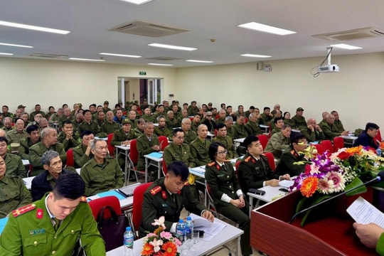 Công an thành phố Hà Nội Đẩy mạnh tập huấn cho lực lượng bảo vệ an ninh cơ sở