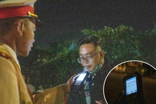 Hà Nội: Xử phạt hơn 800 trường hợp vi phạm nồng độ cồn trong 3 ngày cuối tuần