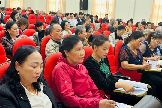 Đại hội Hội Người cao tuổi thành phố Hà Nội hoàn thành trước ngày 15-4-2026