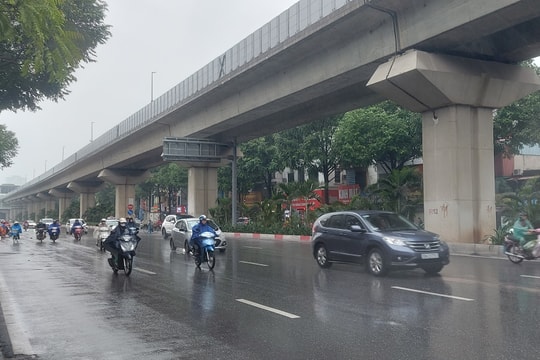 Hà Nội mưa, rét, kết thúc đợt hanh khô