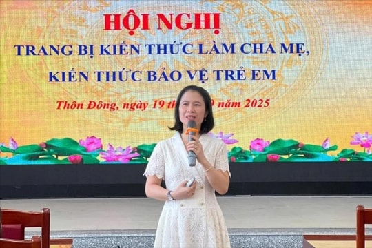Tăng cường kỹ năng cho cha mẹ và người chăm sóc trẻ: Nỗ lực không ngừng vì sự phát triển toàn diện của trẻ em Thủ đô