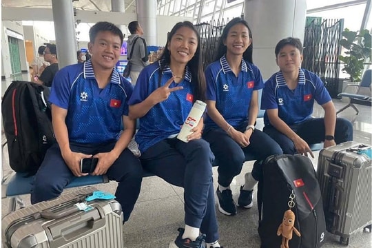 Đội tuyển nữ Việt Nam lên đường sang Thái Lan dự SEA Games 33