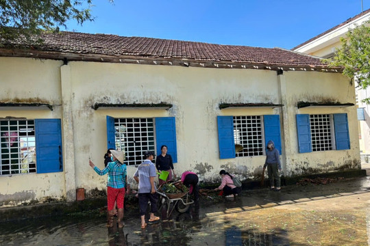 Những ngôi trường vùng lũ và hành trình đứng dậy từ đổ nát