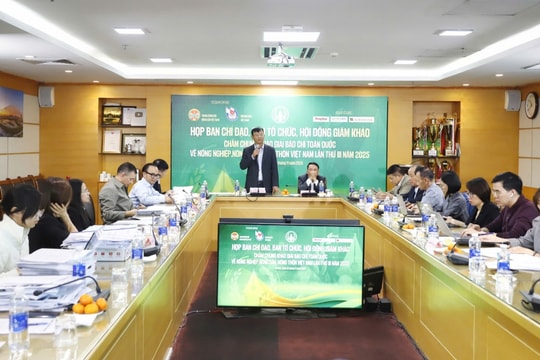 Giải báo chí toàn quốc về nông nghiệp, nông dân, nông thôn Việt Nam lần thứ III - năm 2025 Tôn vinh 45 tác phẩm xuất sắc viết về đề tài "tam nông" năm 2025